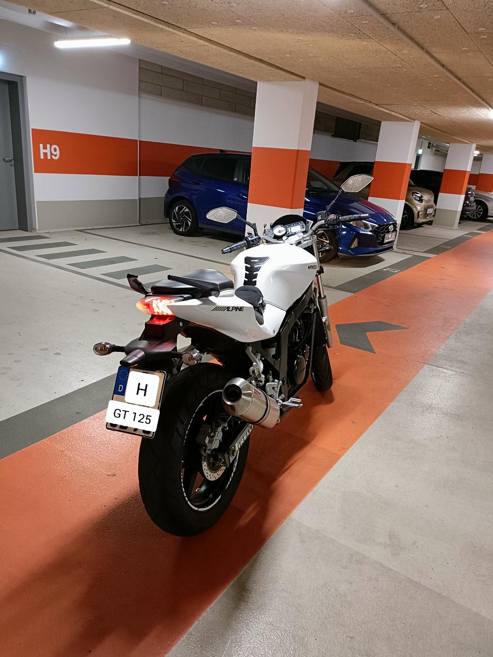 Motorrad verkaufen Hyosung GT 125 Ankauf
